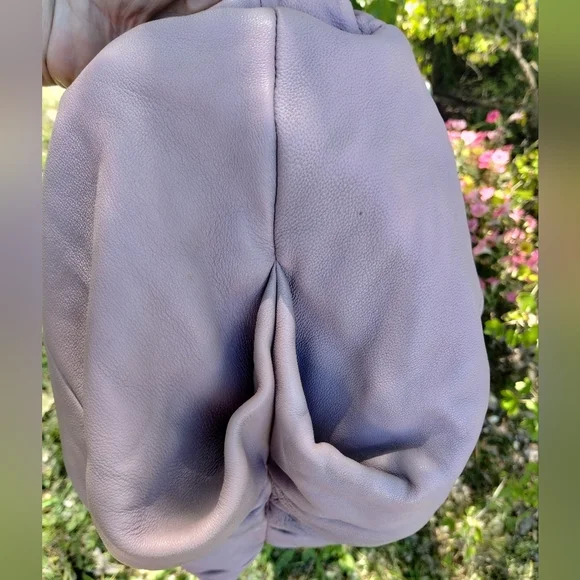 MICHAEL Michael Kors ERIN lilac leather shoulder handbag - Picture 15 of 17